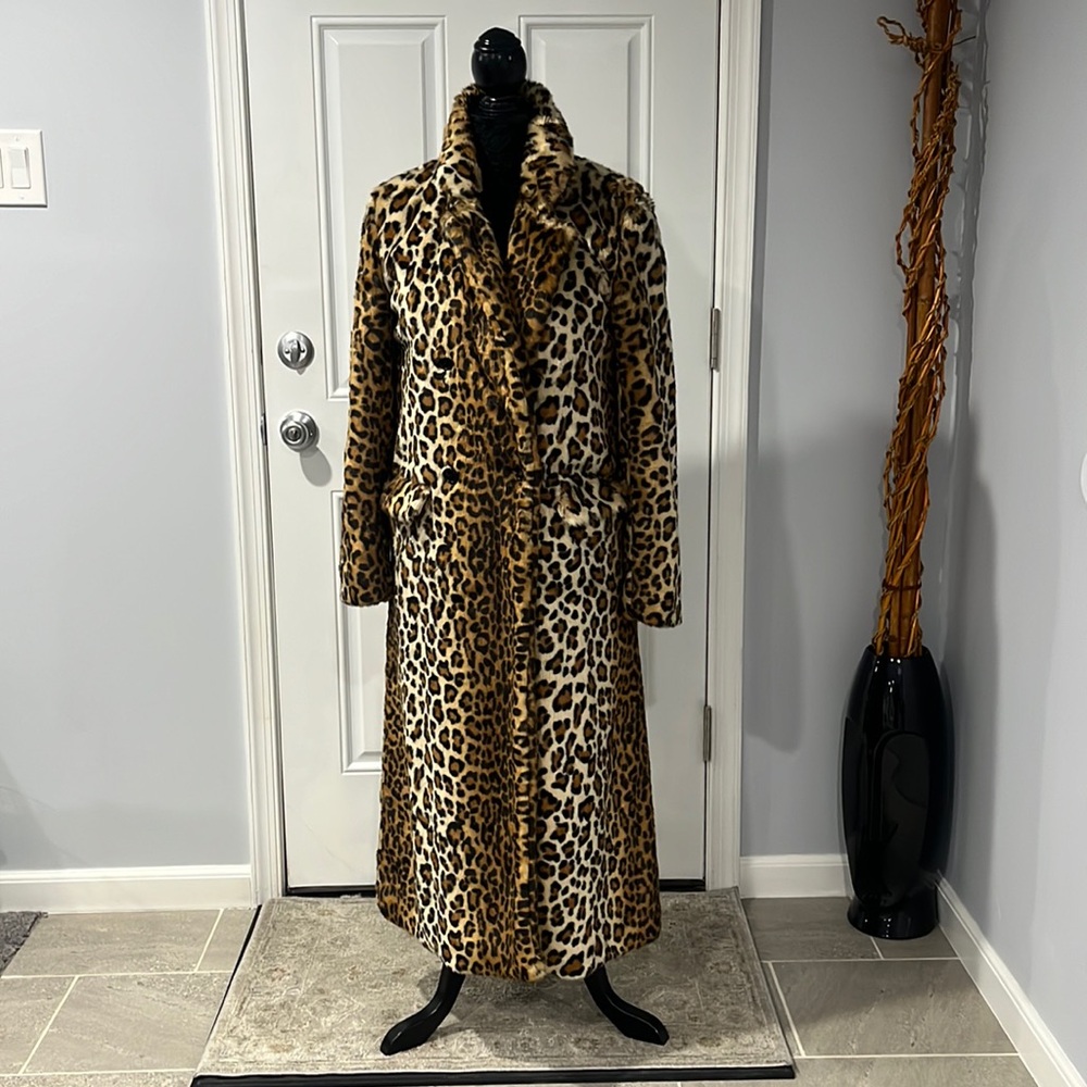 Rebecca Minkoff Leopard Print coat